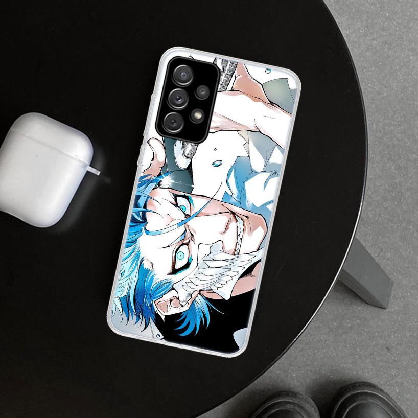 Чехол для телефона Grimmjow 6 Bleach для Samsung Galaxy A12 A22 A32 A52 A72 A02S A51 A50S A31 A20S A10S Note 20 Ultra 10 Plus Gala