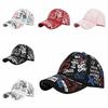 Letter Geometry Personality Baseball Hat Printing Graffiti Graffiti Printed Sports Hat Outdoor
