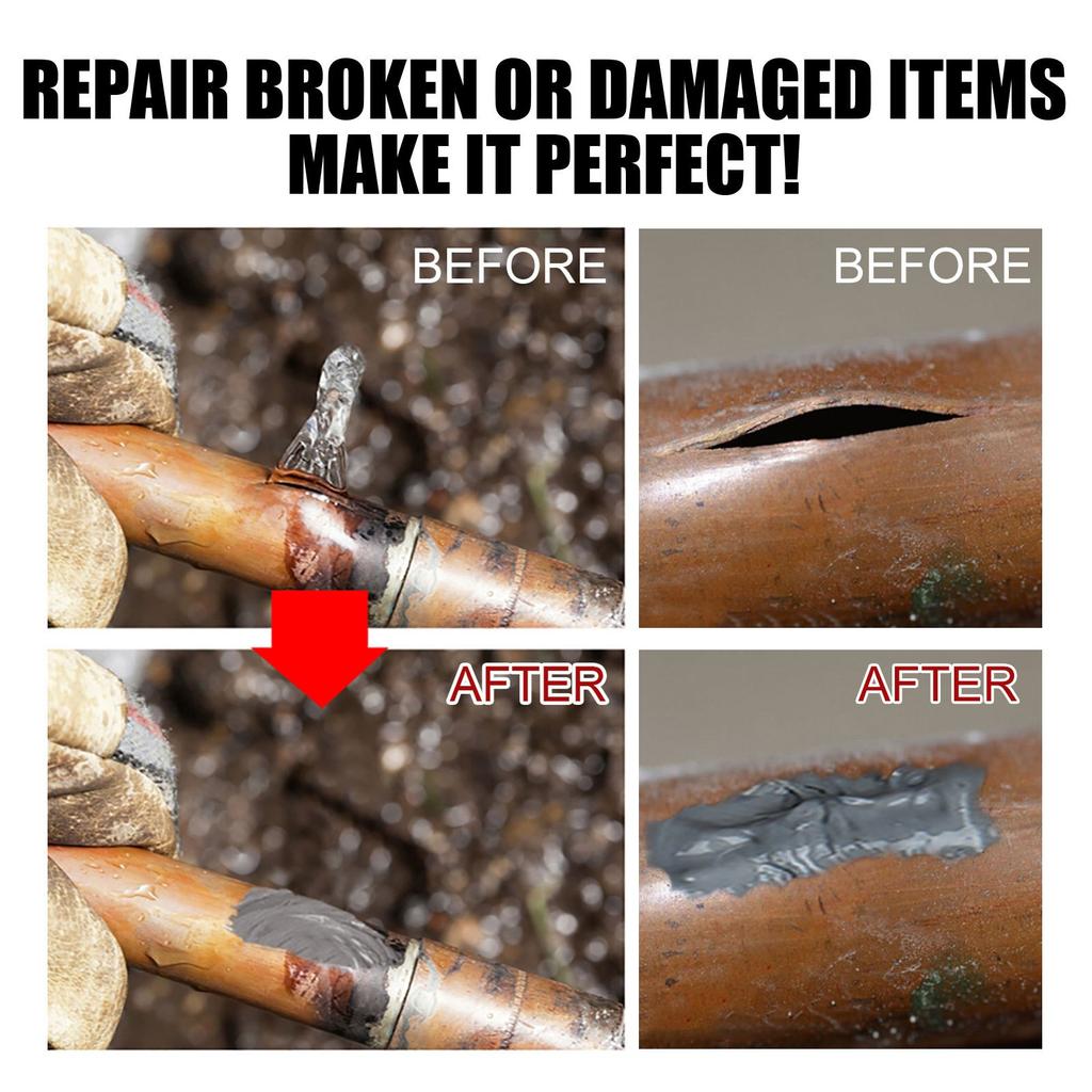 Литьевой клей, Металлический агент, Сварочный клей, Заполнение трещин, Устранение течей, Быстросохнущий клей