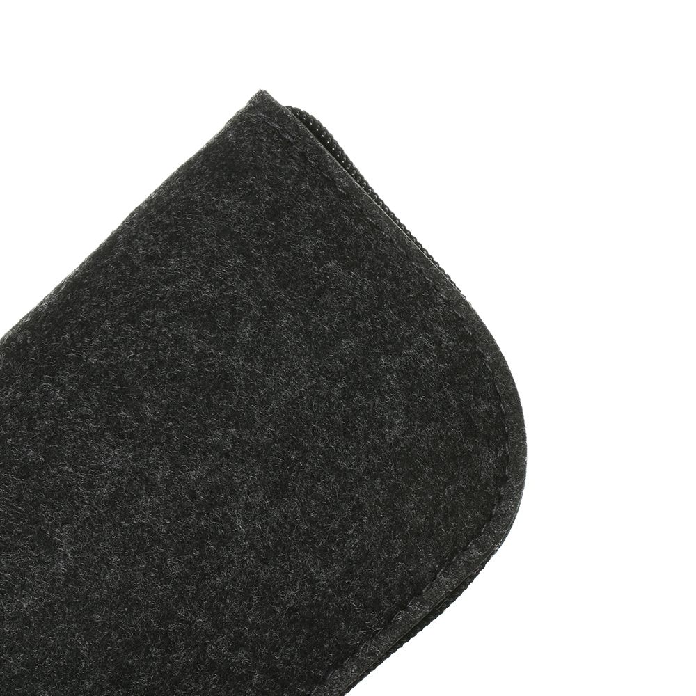 Wool Felt Cloth Zipper Eyeglasses Pouch Portatives Protector Glasses Case Bag Sunglasses Case Box