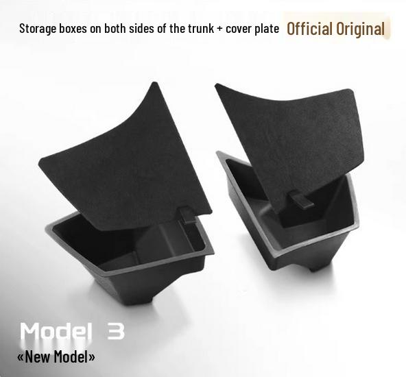 Бокс для хранения в верхнем багажнике Tesla Model Y3 с боковыми отделениями