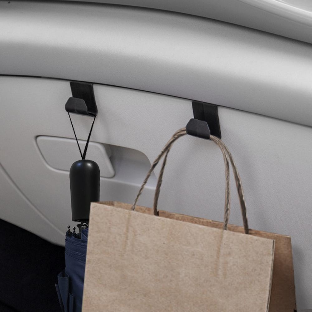 Car Glove Box Hidden Hooks Passenger Purse Bag Hanger Hat Holder Innter Storage Umbrella Auto Accessories For BYD Seagull Atto 3