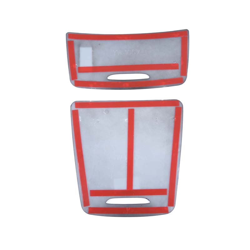 Глянцевый черный автомобильный ящик для хранения центральной консоли, декоративная панель для Mercedes Benz CLA GLA a Class W117 W176 A180