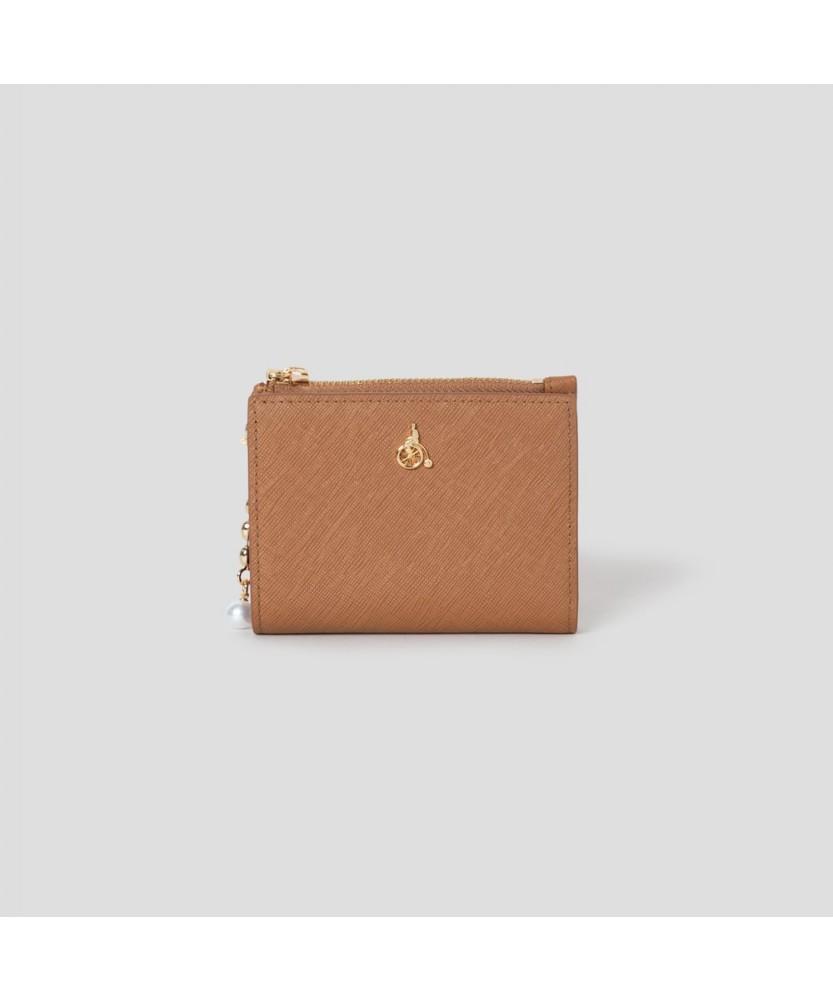 Аксессуар Beanpole Складной кошелек Lucy на молнии - Кирпичный