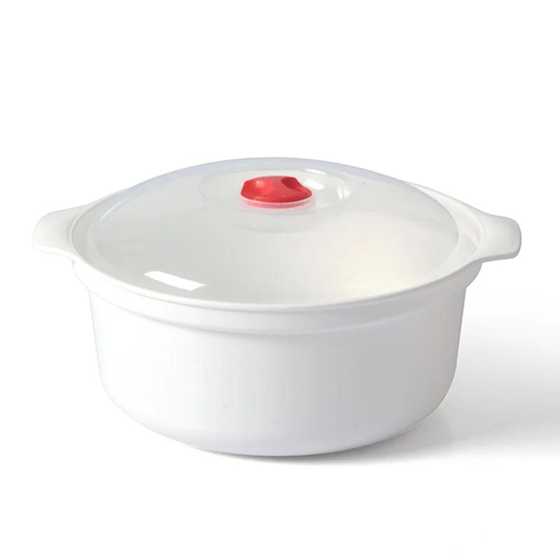 S/M/L Microwave Oven Special Box Steamed Dumpling Rice Container Heated Soup Pot Hot Steamed Buns With Lid Cooking Gadget