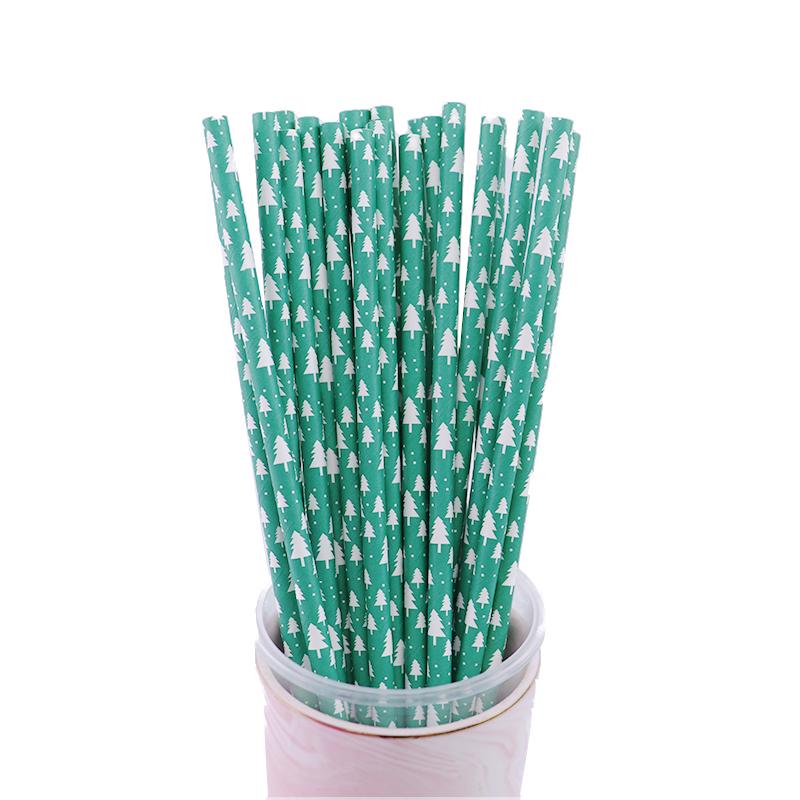 25 шт. фольги золото/серебро радуга одноразовые питьевые цветные бумажные трубочки рождественский свадьба день рождения украшения вечеринка мероприятия принадлежности