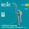 Reskit Male Pilot Ladder Type 3 3D Printer Resin Kit 1/32 F-105 (D, F, G) w/Boarding RSKF32-0065 (Airplane)