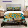 Bad Guys Desert Adventure Bedding 1 Duvet Cover 2 Pillowcase Without Core Bedding Set Christmas Birthday Gift Duvet Cover And Pillowcase