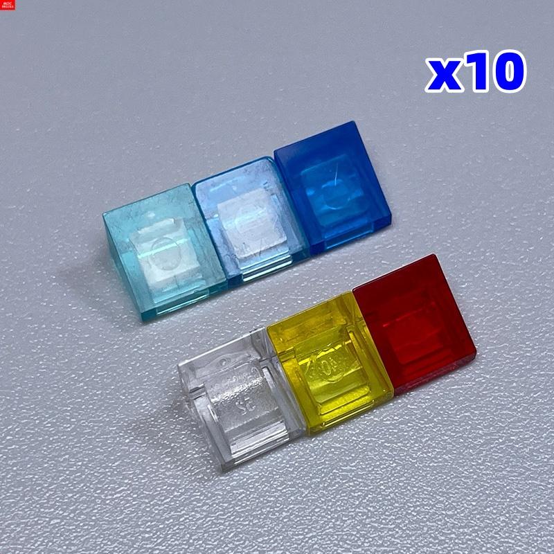 60 шт. Кирпичи MOC Наклонный кирпич 1x1 Крыша Классические Строительные блоки Аксессуары Детали 50746 54200 DIY Игрушки для детей