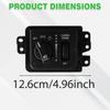 Black 56045537AB Headlight Fog Light Control Switch for Dodge Ram 1500/2500/3500 Pickup 2002-2005 Headlight Control Switch