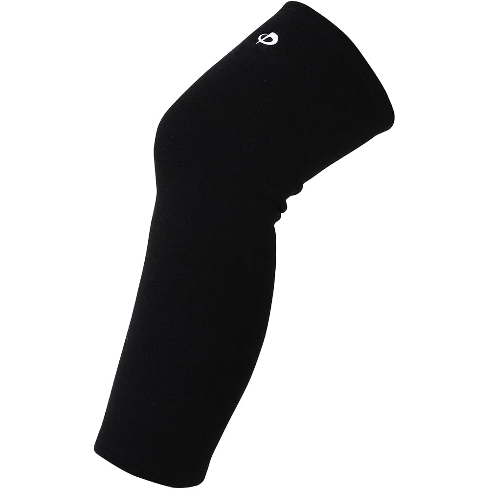 Phiten Volleyball Knee Supporter Long Black M Size 38cm Length Adjustable for Sports Practice