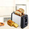 Household Automatic Bread Toaster Fast Heating 2 Slices Slots Bread Maker Cooking Stainless Steel Baking Breakfast Machine