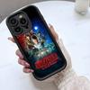 Горячий S-Stranger T-Things Силиконовый Мягкий Чехол Для Телефона Для IPhone 17 16 15 14 Plus 13 12 Mini 11 Черный Чехол
