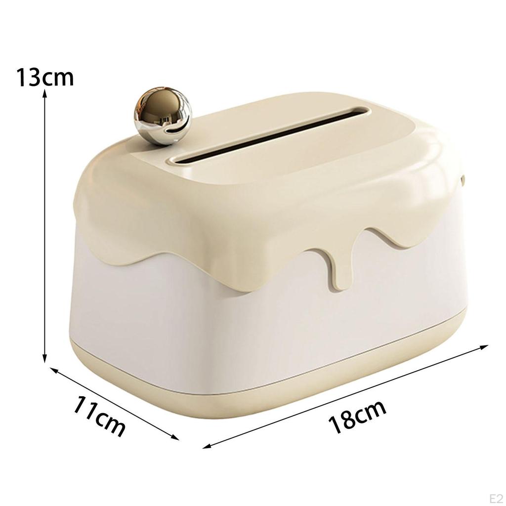 Tissue Box Cover Organizer Container Home Decoration Holder Dispenser for Countertop