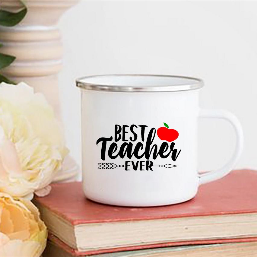 Teaching It A Work of Heart Print Кружки Друзья Туристическая кружка Кофейная чашка Кружка из нержавеющей стали Милая необычная чайная чашка Персонализированный подарок