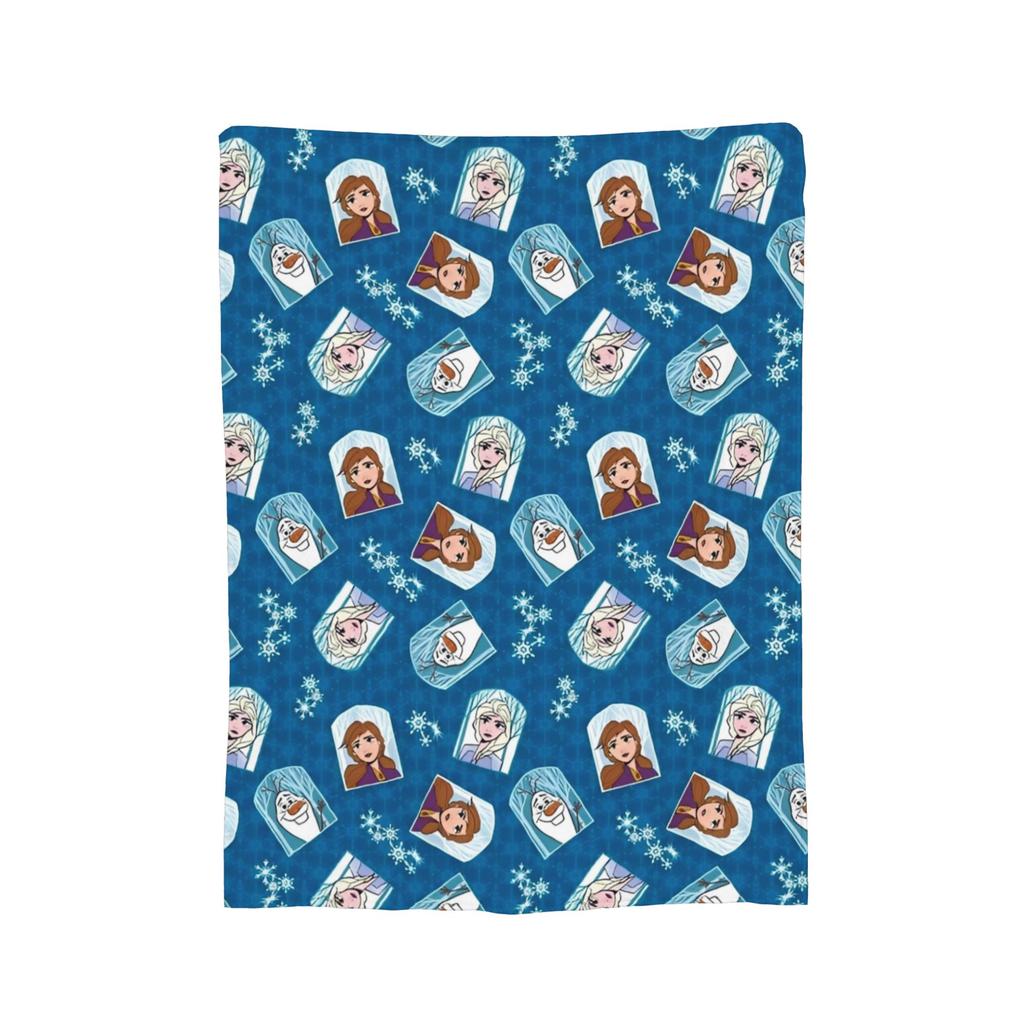 Замороженная Эльза Анна Олаф    Фэнтези Комедия Вязаные Пледы Флис  Супер Теплый Плед для Спальни Дивана Покрывало