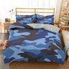 Camouflage Bedding Set Boy Teen Kids Abstract Duvet Cover with Pillowcase King Queen Twin Size Polyester Comforter Cover 2/3Pcs