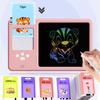 Smart Card Machine Drawing Board Children Writing Tablet Lcd Handwriting Blackboard Learning English Flash Card Reading Machine