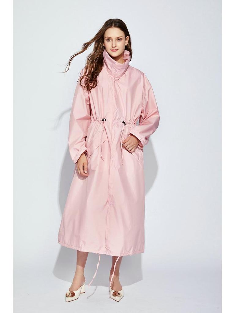 Очень длинный легкий дышащий японский полиэстеровый понжи зонт ткань дождевик пончо