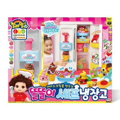 [Mimi World Official] Холодильник Smart Chef, популярные корейские игрушки-персонажи