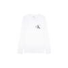 Ss23 Solid Color Round Neck Long Sleeve T-Shirt Men Tops White 40HM826-540