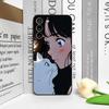 Забавный чехол-мультяшный чехол с кошкой для Samsung Galaxy S25 S24 S23 Ultra S22 Plus S21 FE S25 Edge M55 Мягкие силиконовые чехлы