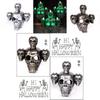 New Halloween Skeleton Decoration With Lights For Spooky Party Atmosphere