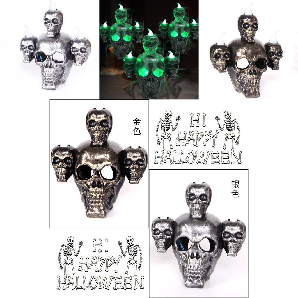New Halloween Skeleton Decoration With Lights For Spooky Party Atmosphere
