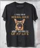 HOT German Shepherd Normal Once German Lover Black Heavy Cotton T-Shirt