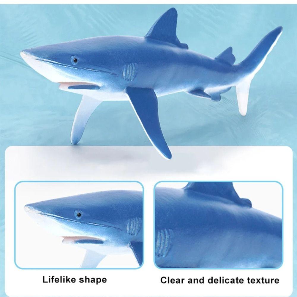 Shark Cachalot Whale Figurines Marine Animals Ocean Action Figures Gift Simulation Sea Life