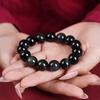 Gold Sheen Obsidian Beaded Bracelet for Men and Women