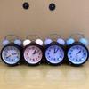 3.5-inch Fashionable Lace Ringing Alarm Clock, Creative Clear Digital Pendulum Clock, Super Quiet Watch On the Head of the Children's Bed