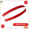 Durable-For MINI F55 F56 Red Car Rear Trunk Roof Spoilers Primer Auto Tail Wing Decoration Exterior Modification Protective Part