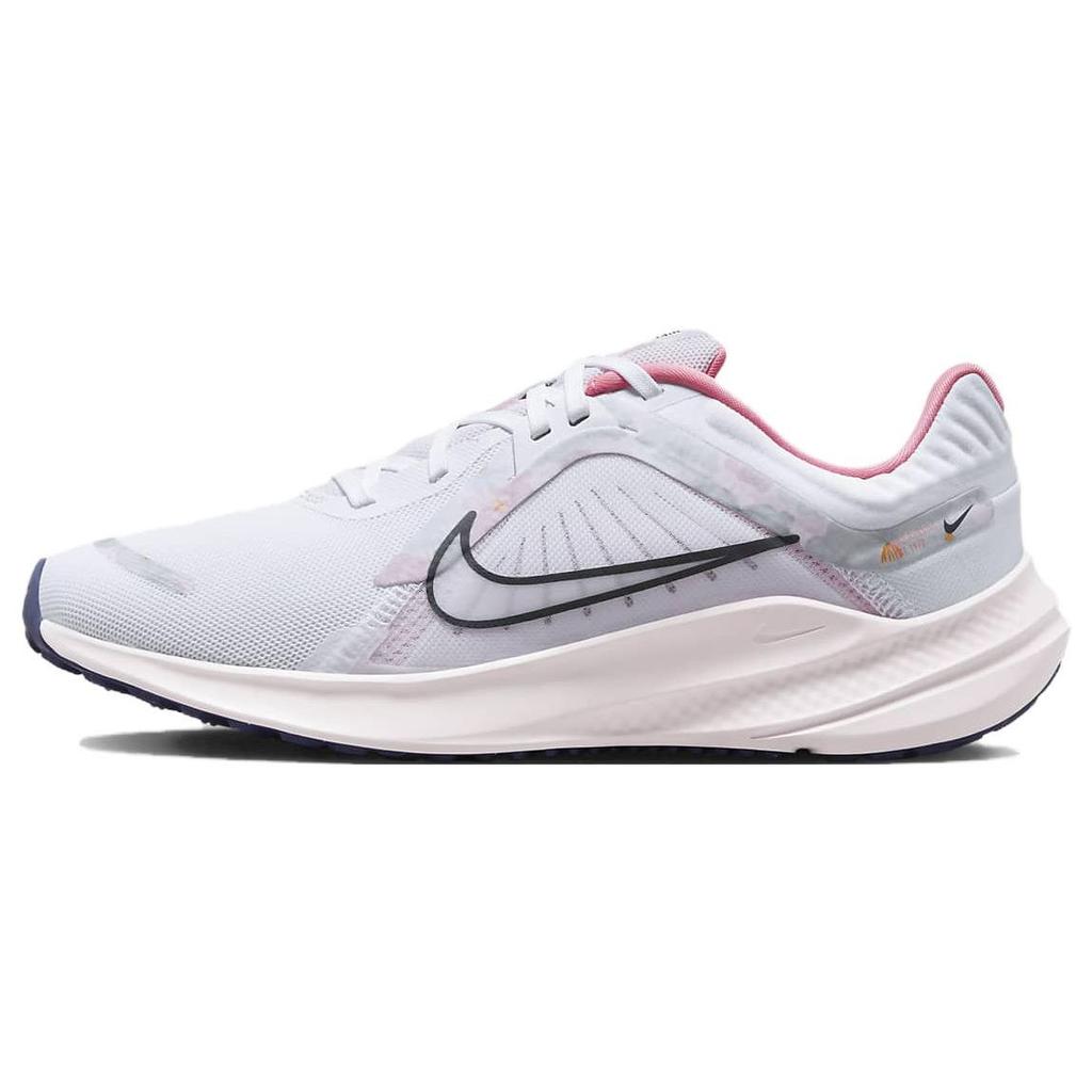 Nike Quest 5 Premium Floral Watercolor Women Sneakers White Pearl-Pink Coral-Chalk FB6944-100