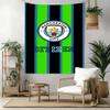 First Place Manchester City Fc Wall Decor Tapestry Art For Pet Memorial Birthdaywedding Party Backdrop Family Gift