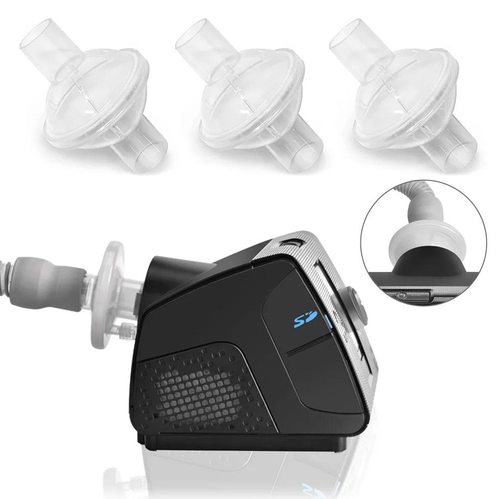 Transparent CPAP Breathing Filters (3/1 Pc) Bacterial and Virus Protection for Your CPAP Machine Essential Replacement Supplies