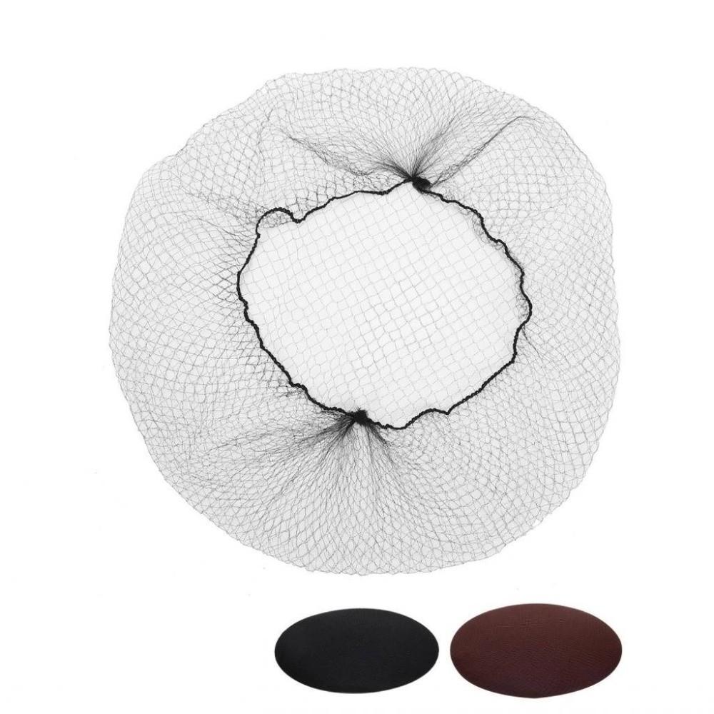144PCS/SET Professional Elastic Hair Net Breathable Disposable Wig Cap Invisible Hairnet  Home Salon