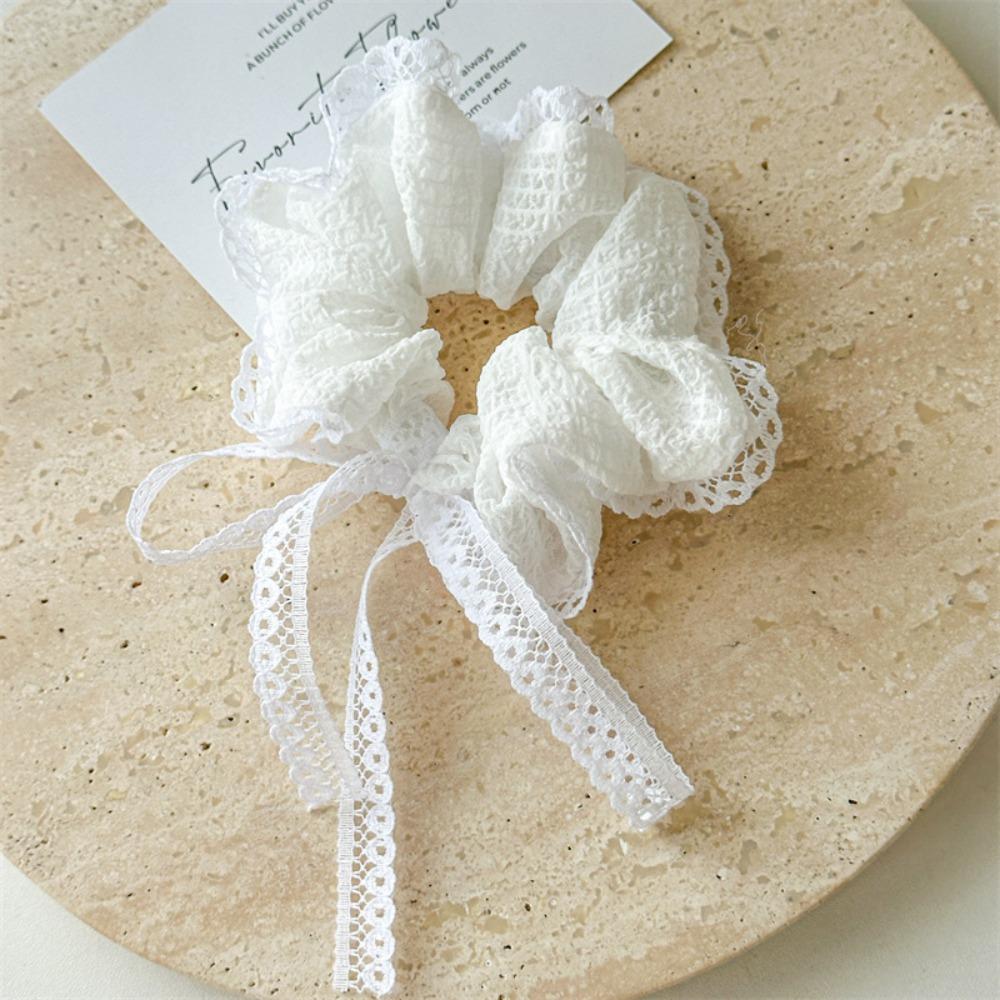 Bowknot Hair Hoop Seersucker Hair Bands Ins Hair Scarf Women