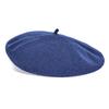 Women Beret Hat Solid Color Elastic Warm Soft Painter Hat Autumn Winter Travel Daily Wear Fashion Accessory