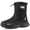 Men's Winter High-Top Non-Slip Outdoor Snow Boots - Thick, Warm, Casual, Waterproof, Plus Velvet