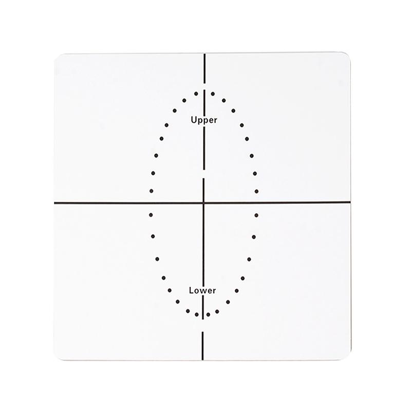 Стоматологическая резиновая прокладка для коффердама, шаблон для позиционирования барьера, инструмент для зуботехнической лаборатории