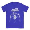 Винтажные мужские футболки A-Arctic Monkeys с круглым вырезом из хлопка, музыкальные футболки с коротким рукавом 4XL 5XL 6XL Одежда