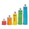 Деревянные блоки Numberblocks 1-5 Игровые блоки для строительства Обучающая игрушка 96931 Оригинал