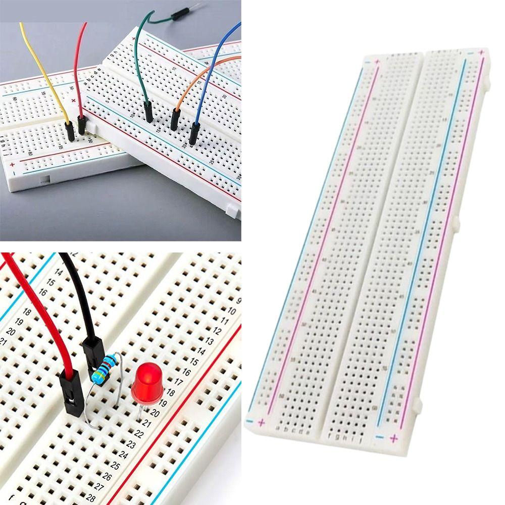 Red & Blue Wires MB-102 Breadboard Experimental Connection Board  Circuit TestingDIY Electronics
