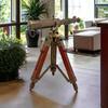 Nautical Brass Telescope with Wooden Stand Home Decor Gift Rustic  Home Decor Gift