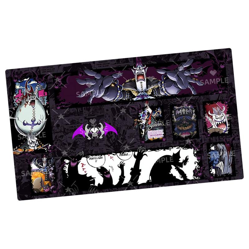 Аниме One Piece OPCG Специальные игровые аксессуары DIY Игровой коврик для карт Серия комиксов Нами Перона Багги Коллекция Подарочные игрушки