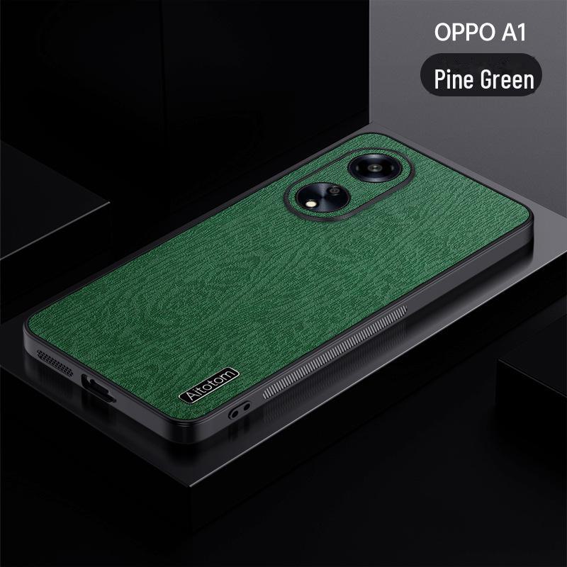 Совместимый чехол OPPO A1 Honeycomb Mesh Soft Case - A56s/A58x Bark Pattern 5G Защитный чехол