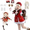Game   Klee Cosplay Costume Anime Wigs Uniform Cute Loli Party Outfit Suit Women Halloween Carnival Costumes