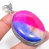 Подвеска из натурального радужного солнечного кварца из стерлингового серебра 925 пробы 2,56 дюйма p7N55