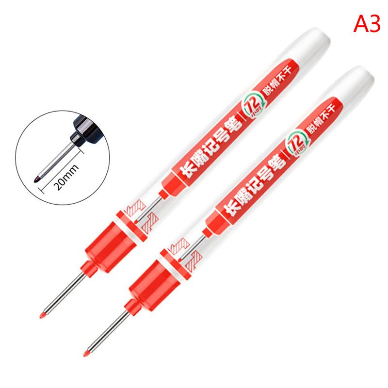 20 мм длинная голова маркеры ручка ванная комната деревообработка украшения водонепроницаемый маркер